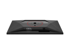 AOC Q27G4/D 27 Inch Quad HD Fast IPS 200Hz Gaming Monitor - Rear Ports View. Rear I/O ports and connectors layout.