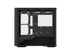 Cobalt Y40 AMD 5050 gaming desktop with HYTE Y40 White case view