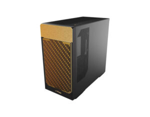 Cobalt Y40 AMD 5050 gaming desktop with HYTE Y40 White case view