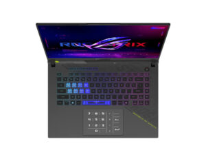 ASUS ROG Strix G16 G614PH-RV104W Gaming Laptop – AMD Ryzen 9 8940HX – NVIDIA GeForce RTX 5070 – 16 Inch Laptop Top Internal View