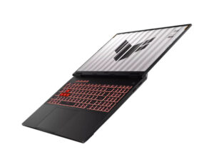 ASUS TUF Gaming A16 FA608UMI-TU195W Gaming Laptop – AMD Ryzen 7 260 – NVIDIA GeForce RTX 5060 Laptop GPU – 16 Inch FHD+ 144Hz IPS Laptop Angle Internal View