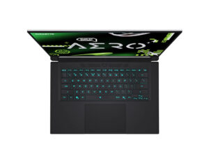 GIGABYTE AERO X16 1TH93SG894AH Gaming Laptop AMD Ryzen AI 7 350 RTX 5050 16 Inch WUXGA 165Hz Top View