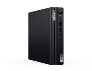 Lenovo ThinkCentre M70q Gen 5 Tiny Intel Core i7-14700T 16GB 512GB SSD Desktop PC Front View