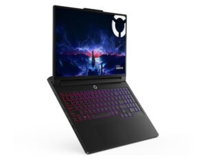 Lenovo Legion Pro 7 16IAX10H 83F500HQSB Intel Core Ultra 9 275HX RTX 5070 Ti Gaming Laptop Front Ports