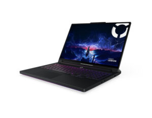 Lenovo Legion Pro 7 16IAX10H 83F500HQSB Intel Core Ultra 9 275HX RTX 5070 Ti Gaming Laptop Front Ports
