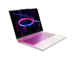 Lenovo Yoga 7 2-in-1 14IPH11 Copilot+ PC Intel Core Ultra 7 355 32GB 1TB OLED Touch Laptop Side View
