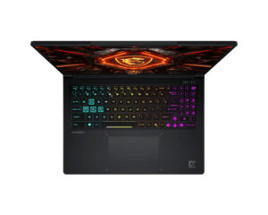 MSI Crosshair A16 HX E8WGK-025SG Gaming Laptop Ryzen 9 8940HX RTX 5070 16GB 1TB 16″ QHD+ 240Hz Top View