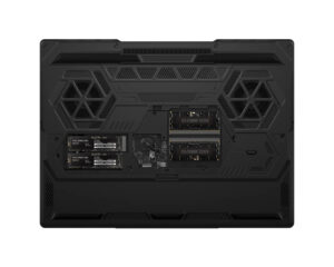 MSI Raider A16 HX B8W Gaming Laptop AMD Ryzen 9 8940HX RTX 5070 Ti 16GB 1TB – B8WH-030SG Bottom View