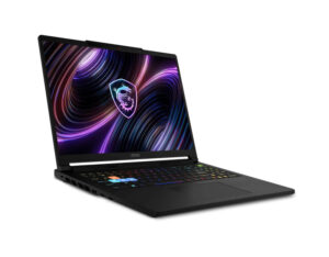 MSI Raider A16 HX B8WI-029SG Gaming Laptop AMD Ryzen 9 8940HX RTX 5080 16″ QHD+ 240Hz Side View