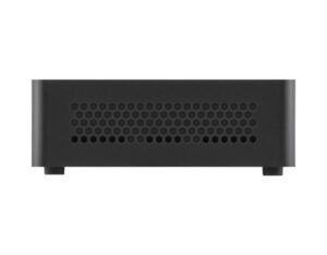 ASUS NUC 16 C5-320 Mini PC right side vent close-up showing cooling grille detail