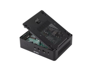 ASUS NUC 16 C7-350 Mini PC open chassis internal view showing upgrade access