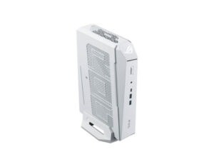 ASUS ROG NUC 16 Gaming Mini PC side vent angled view showing airflow panel