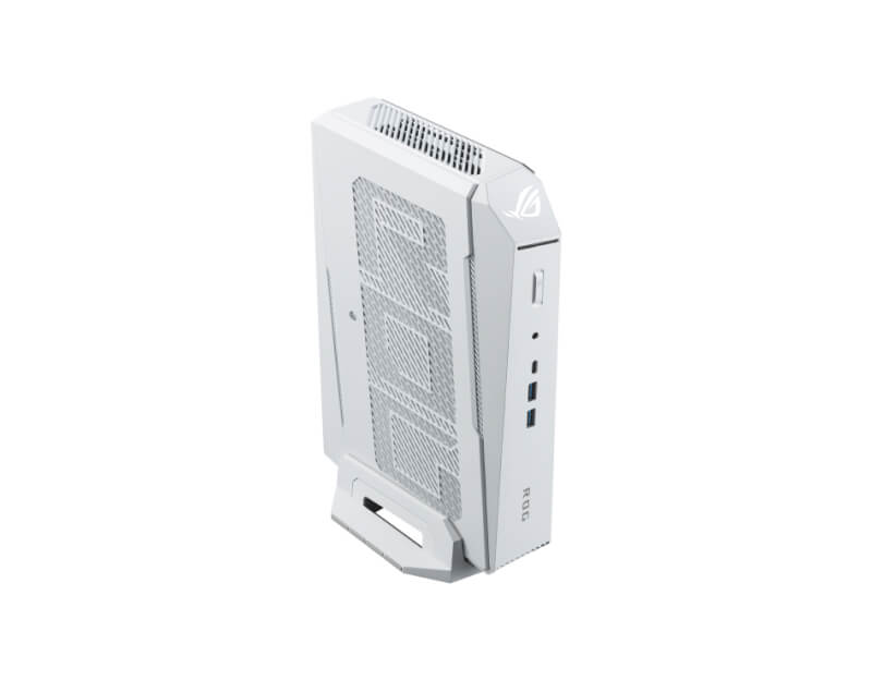 asus-rog-nuc-16-u9-290hx-rtx5070ti-side-vent-angle ASUS ROG NUC 16 Gaming Mini PC side vent angled view showing airflow panel