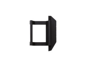 ASUS ROG NUC 16 Gaming Mini PC stand accessory side view showing vertical mounting support
