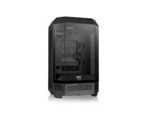 Cobalt Tower 5060 Gaming Desktop – Ryzen 5 8400F – GeForce RTX 5060 8GB – 16GB RAM – 1TB SSD Front View